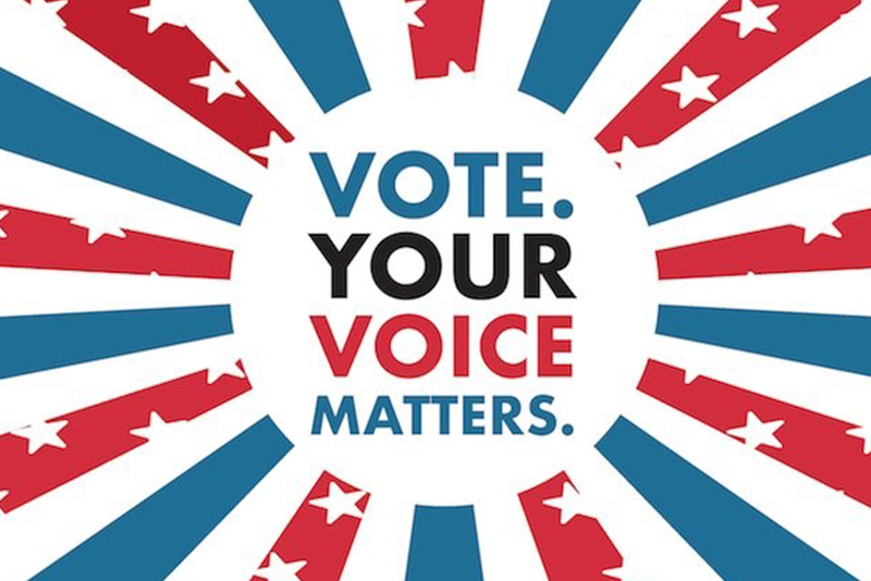 VOTEZ. Votre voix compte.