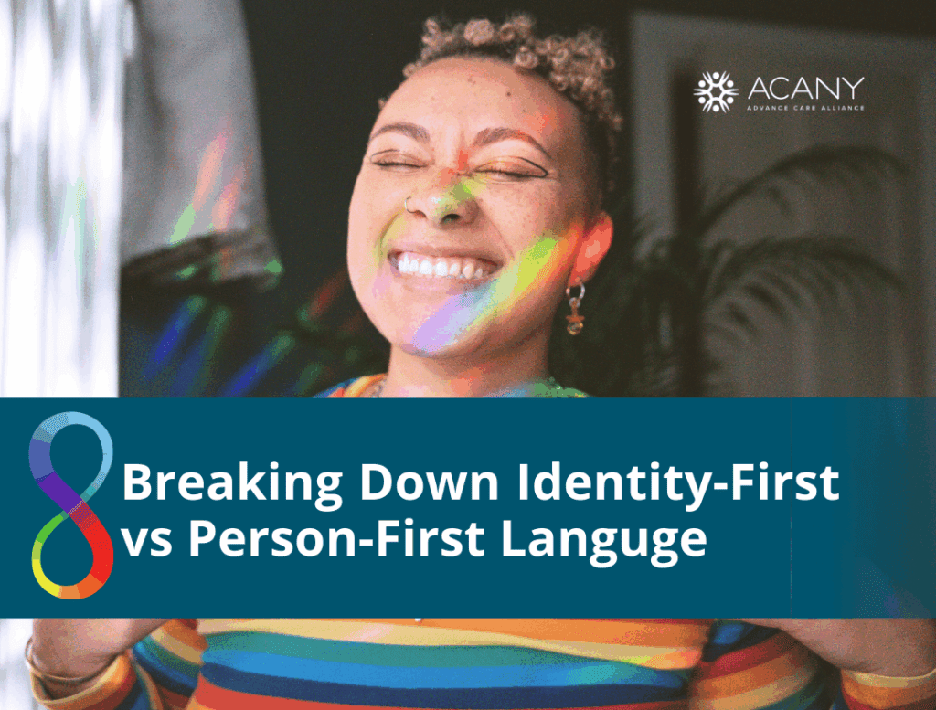 IDENTITY-FIRST VS. PERSON-FIRST LANGUAGE IN THE AUTISM COMMUNITY