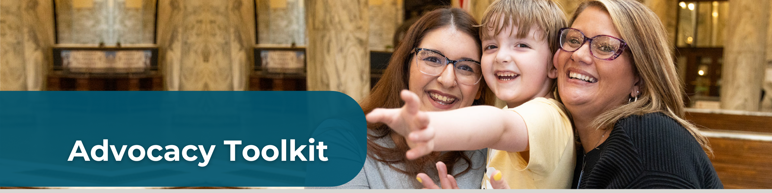 Advocacy Toolkit care manager, mother and child laughing