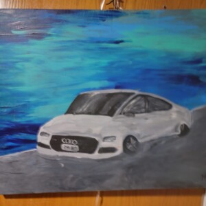 Audi car by Michal Chelchowski