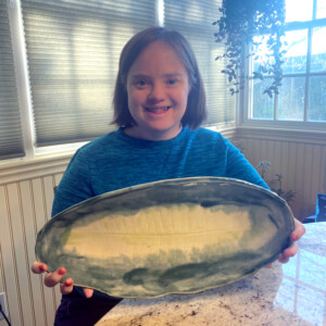 Fern Platter by Phebe Rogers