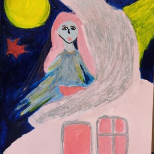 Painting by Elizabeth Cotrina